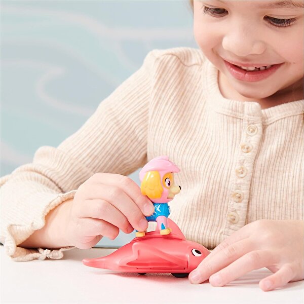 Paw Patrol Aqua Pups Rocky Sawfi̇sh Skye And Manta Ray