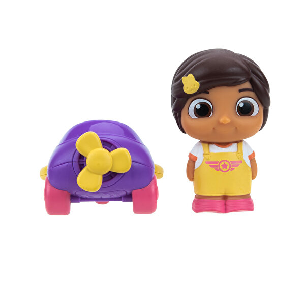 Cocomelon Araçlı Tekli Figür Nina's Airplane Cruiser