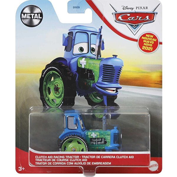 Cars 3 Tekli̇ Karakter Araçlar Clutch Aid Racing Tractor GRR83