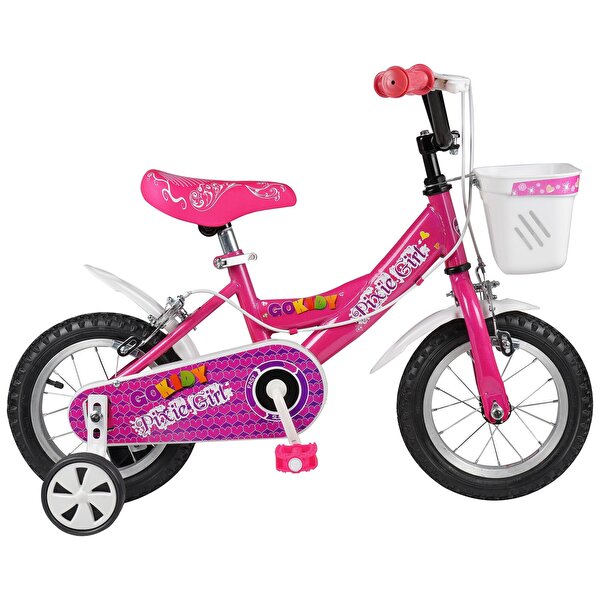 Gokidy 12 Jant Pixie Girl Pembe Bisiklet