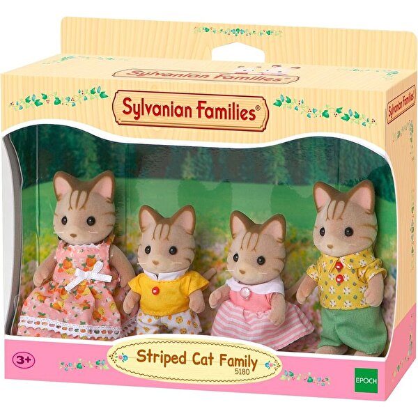 Sylvanian Families Çizgili Kedi Ailesi