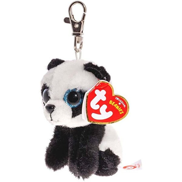 TY Beanie Boos Baboo Panda Peluş Anahtarlık