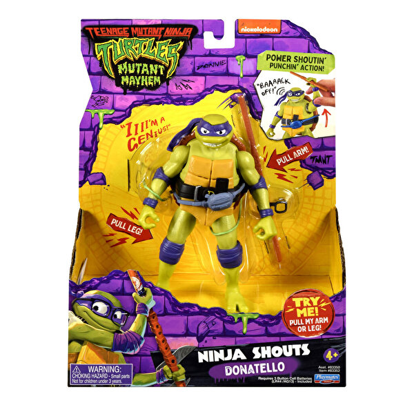 TMNT Delüks Aksiyon Figürler Donatello 83350
