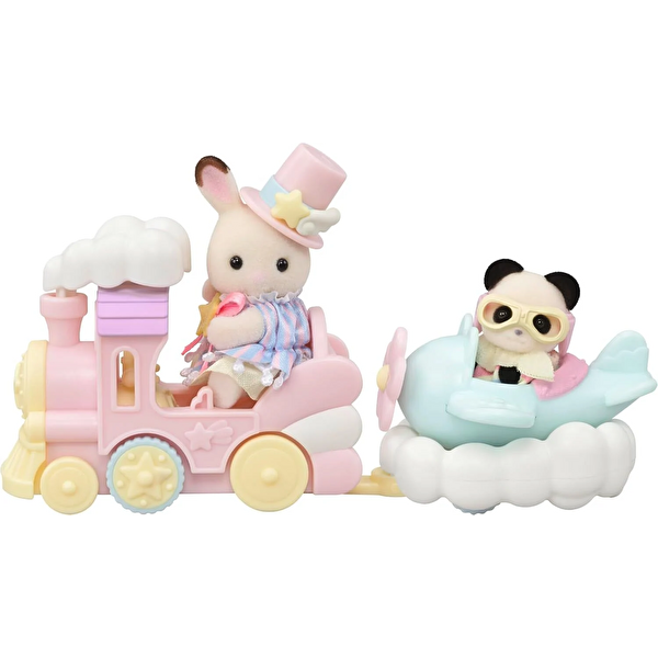 Sylvanian Families Lunapark Oyun Seti Uçak ve Tren