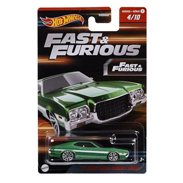 Hot Wheels Fast & Furious Arabalar '72 Ford Gran Torino Sport HNR94