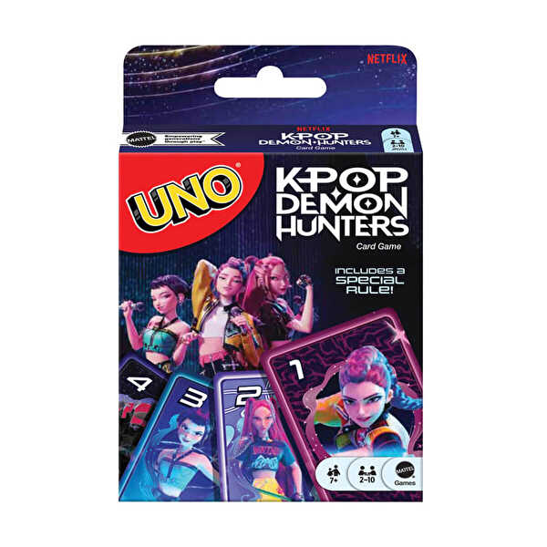 UNO K-Pop Demon Hunters Kart Oyunu JRV01
