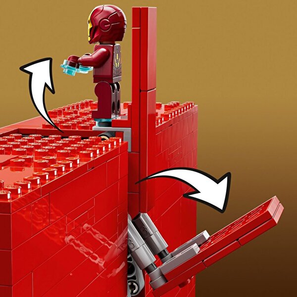 LEGO MARVEL Logosu ve Mini Figürleri 76313