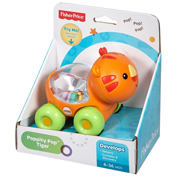 Fisher Price Poppity Araçlar Turuncu Aslan (CMV97)