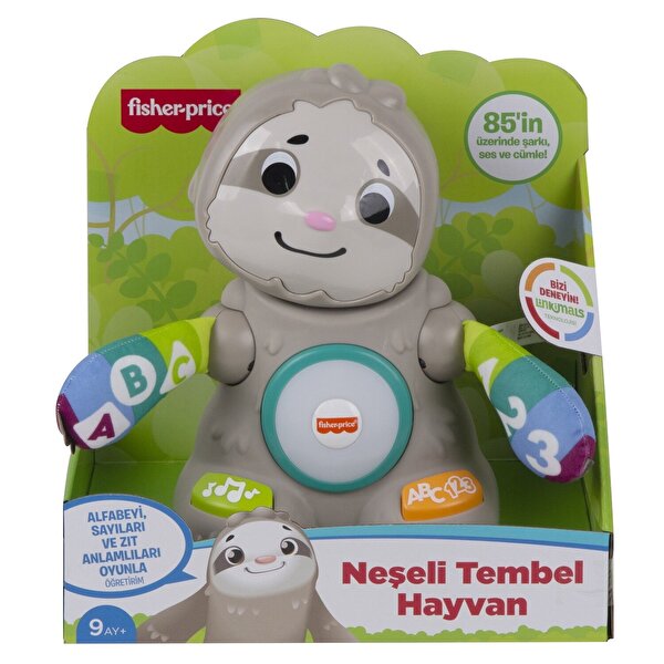 Fisher Price Linkimals Neşeli Tembel Hayvan Türkçe GHY93