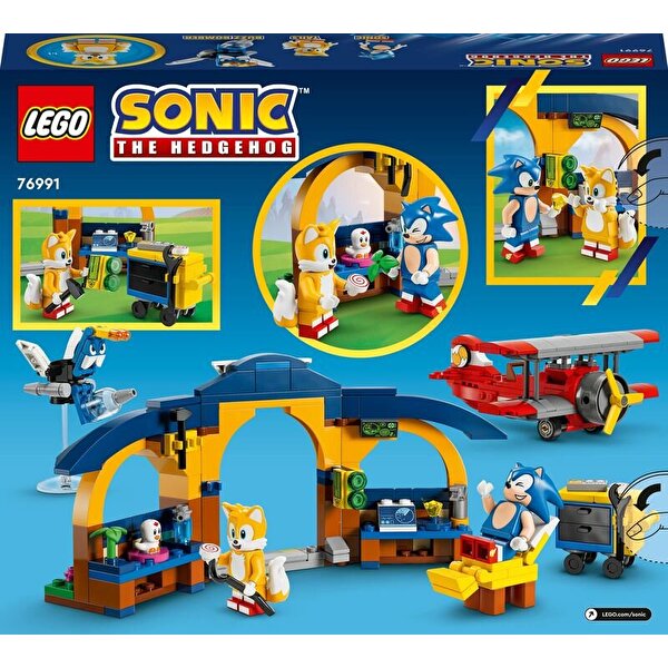 LEGO Sonic the Hedgehog Tails’in Atölyesi ve Tornado Uçağı 76991