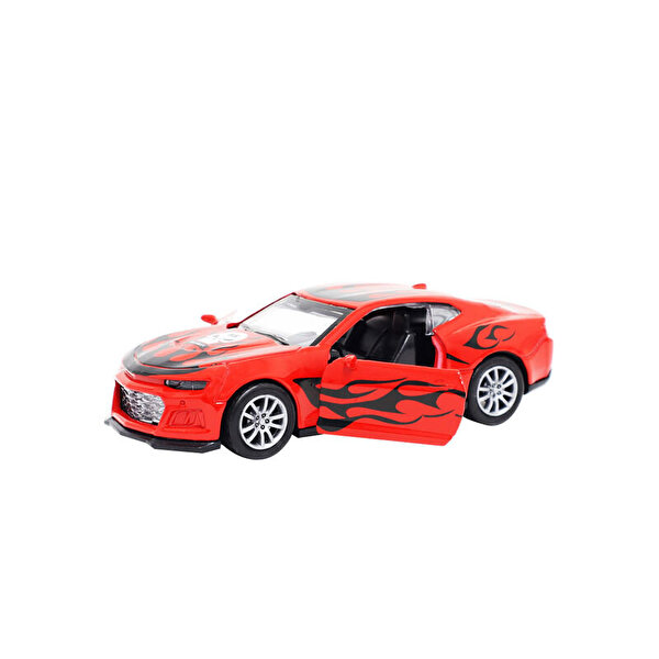 1:35 Çek Bırak Grafiti Renkli Araç Kırmızı