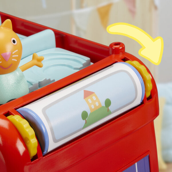 Peppa Pig 2'si 1 Arada Parti Otobüsü F8881