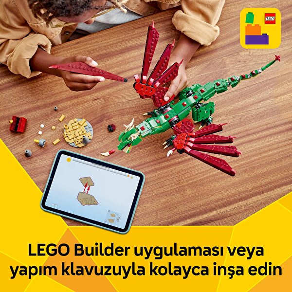 LEGO Creator 3'ü 1 Arada Orta Çağ Ejderhası 31161