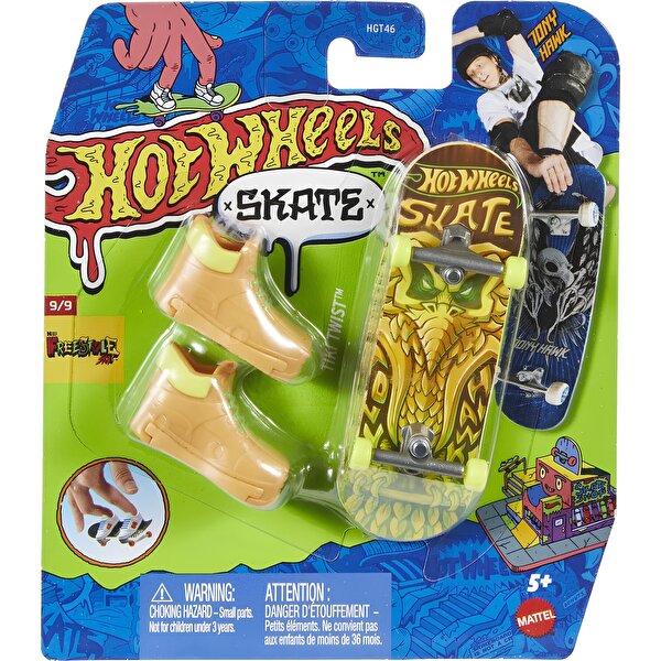 Hot Wheels Skate Parmak Kaykay ve Ayakkabı Tiki Twist HVK16