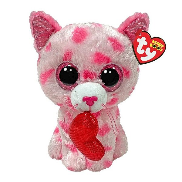 TY Beanie Boos Kalpli Sweet Kedi Peluş 15 Cm