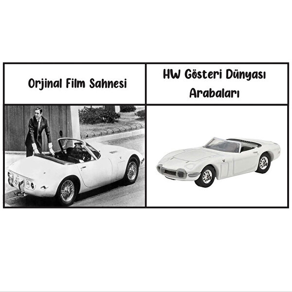 Hot Wheels Gösteri Dünyası Arabaları Toyota 2000GT Roadster HKC27