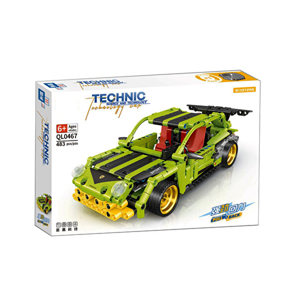 Teknik Yarış Arabası 483 Parça