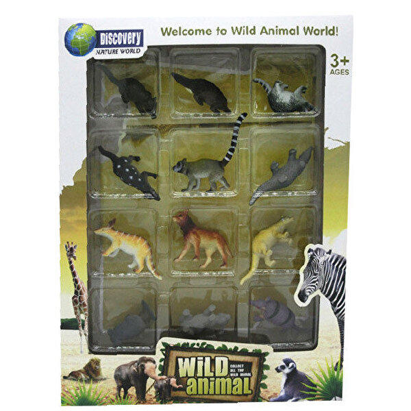 12'li Vahşi Hayvan Seti