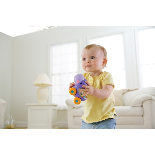Fisher Price Poppity Araçlar Mor Hippopotam (BGX30)