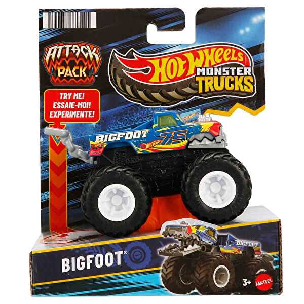 Hot Wheels Monster Trucks Atak Arabalar Bigfoot JMK93