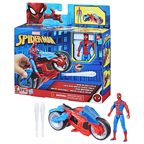 Spider Man Fi̇gür Ve Araç Seti F6899