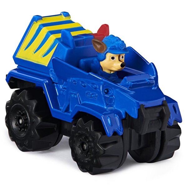 Paw Patrol Die cast Araçlar (Mighty Pups) Dino Rescue Chase