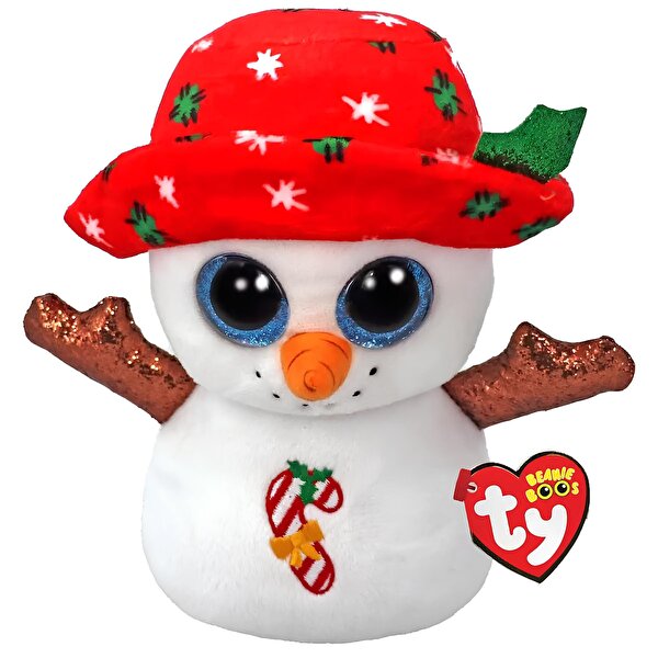 TY Beanie Boos Brrrnie Snowman 15 cm