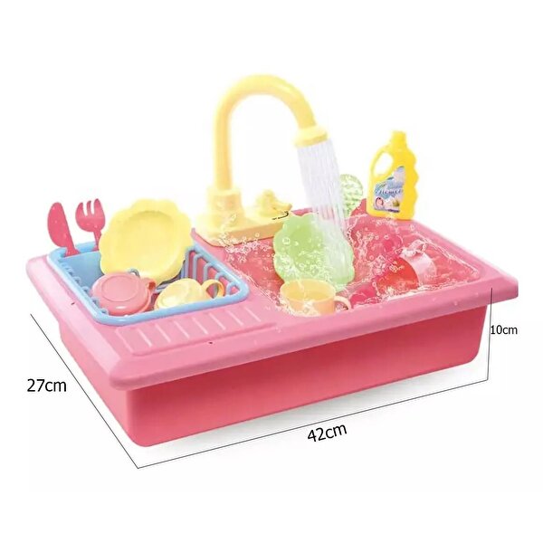 Pilli Mutfak Lavabo Oyun Seti 16 Parça