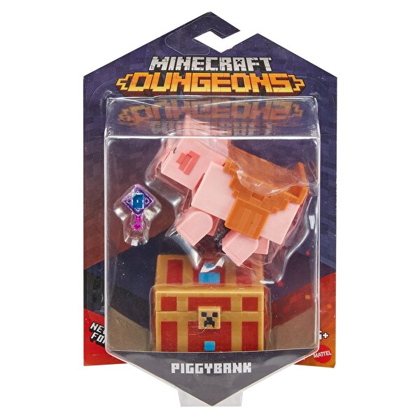 Minecraft Aksesuarlı Dungeon's Figürler Piggybank GNC29