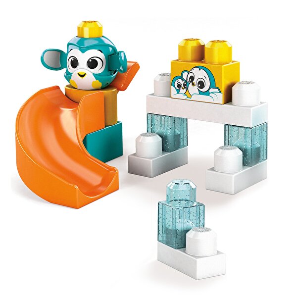 Mega Bloks Peek a Blocks Oyun Seti Penguen Kaydırağı GKX67