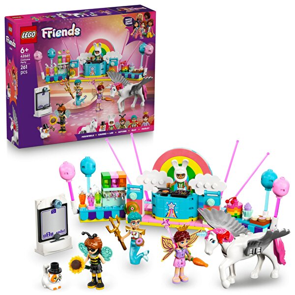 LEGO Friends Tek Boynuzlu At ve Peri ile Kostüm Partisi 42661