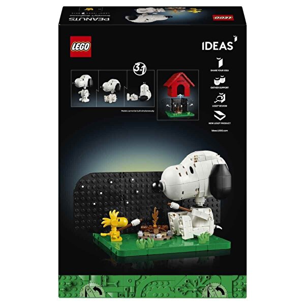 LEGO Ideas Peanuts: Snoopy'nin Köpek Kulübesi 21368
