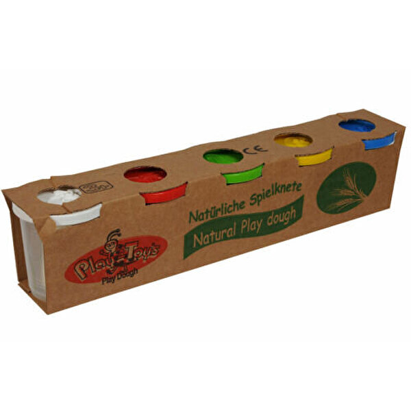 Playtoys Natural 5'li Oyun Hamuru