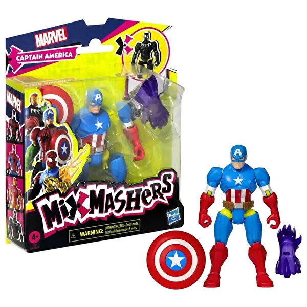 Avengers MixMashers Captain America Aksiyon Figürü
