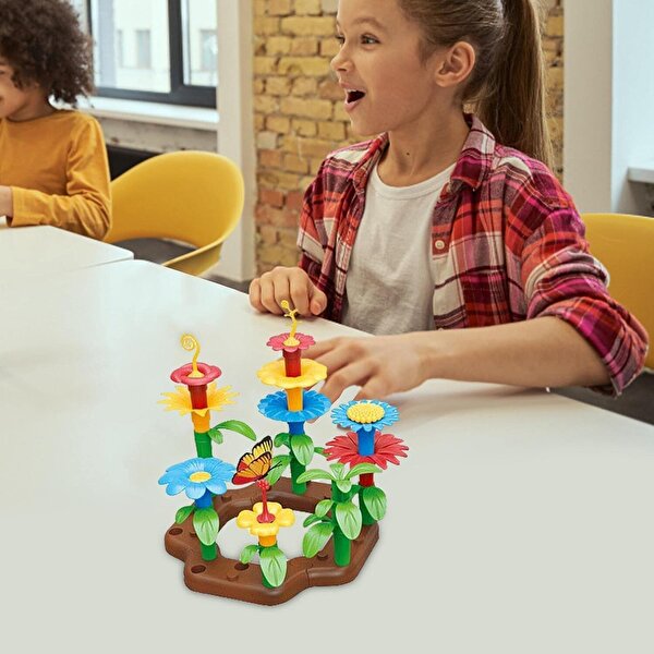 Bahçe Çiçek Yapım Seti 76 Parça