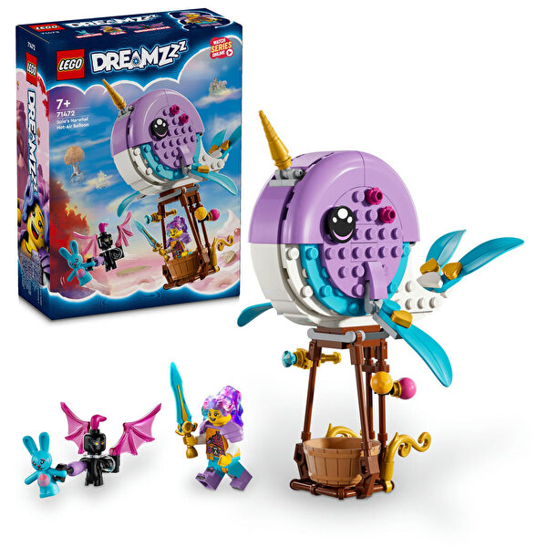LEGO DREAMZzz Izzie’nin Deniz Gergedanı Sıcak Hava Balonu 71472