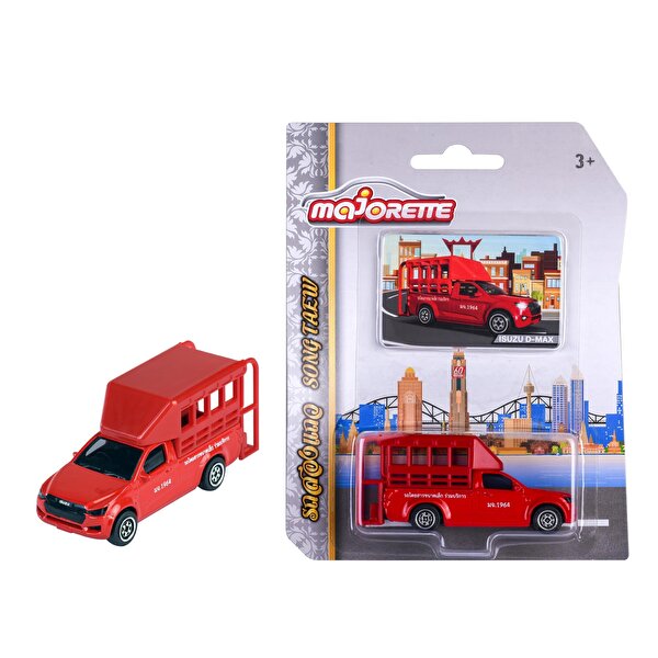 Majorette Song Taew Edition Isuzu D-Max Kırmızı