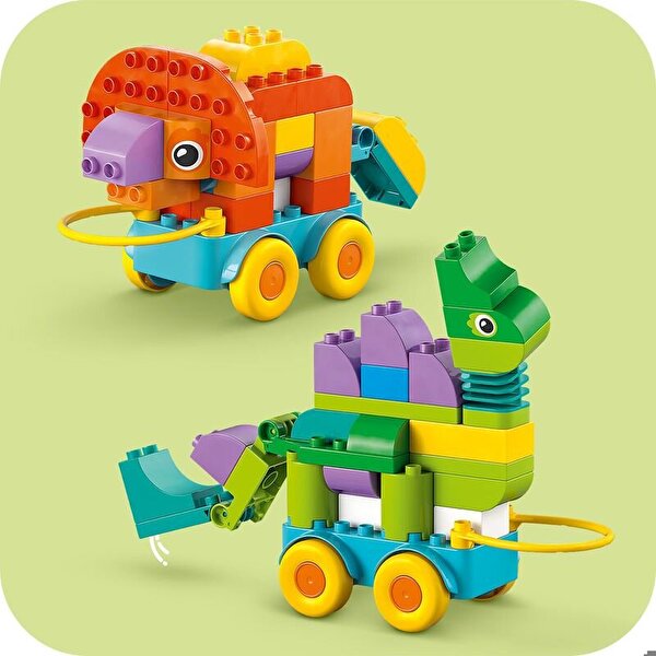 LEGO Duplo 3’ü 1 Arada Tekerlekli Dinozorlar 10451