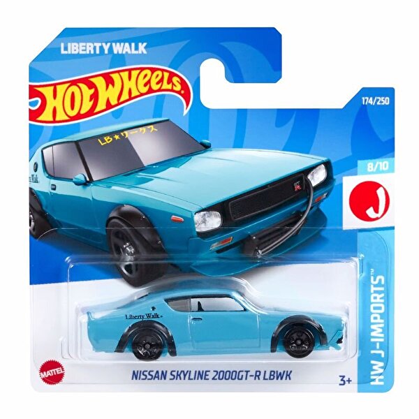 Hot Wheels Tekli Arabalar Nissan Skyline 2000GT-R LBWK HCW32