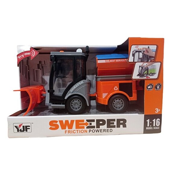 Sesli Işıklı Kar Küreme Aracı