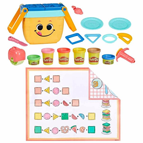 Play Doh Piknik Şekilleri Başlangıç Seti F6916
