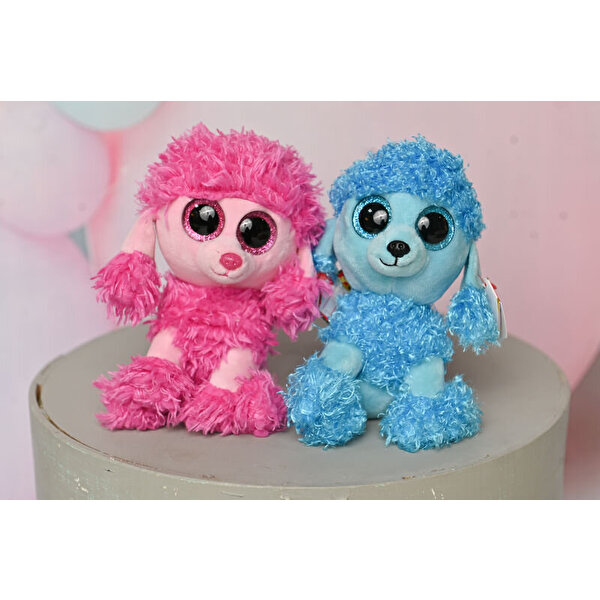 TY Beanie Boo's Mavi Kaniş Mandy Peluş 25 Cm.