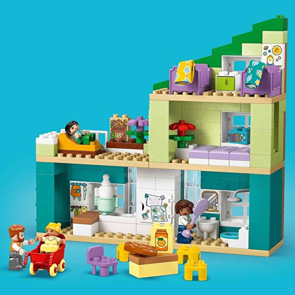 LEGO DUPLO Kasabası 3’ü 1 Arada Figürlü Modern Aile Evi 10470