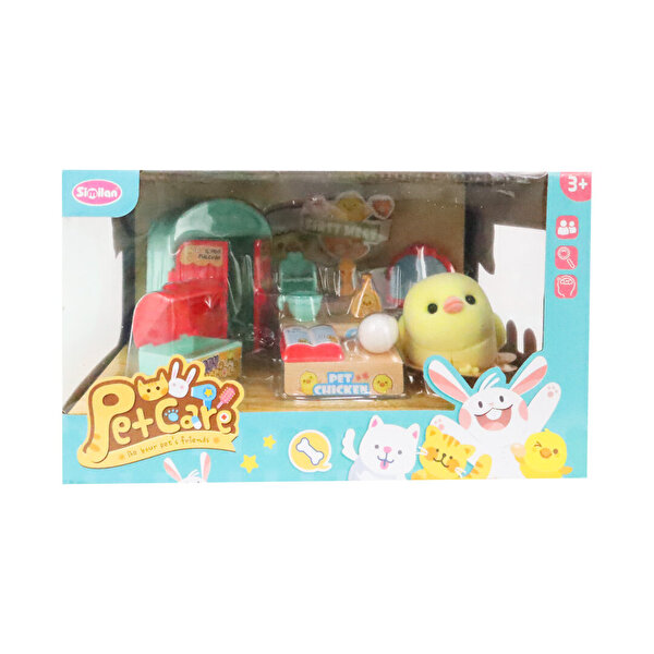 Pet Care Aksesuarlı Oyun Seti Tavuk