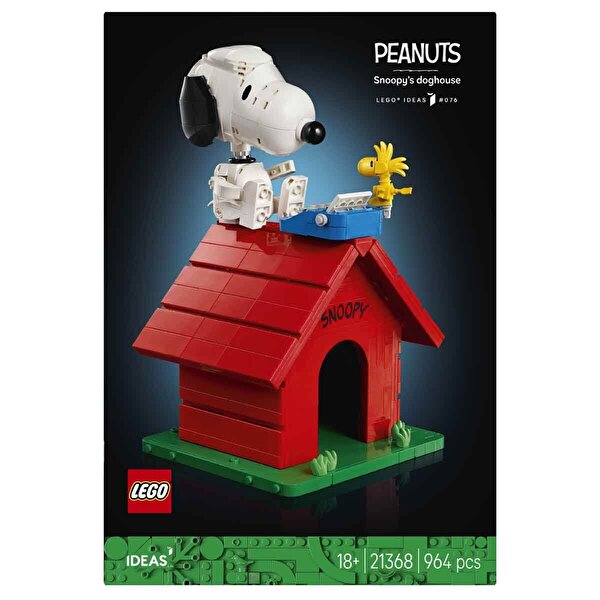 LEGO Ideas Peanuts: Snoopy'nin Köpek Kulübesi 21368