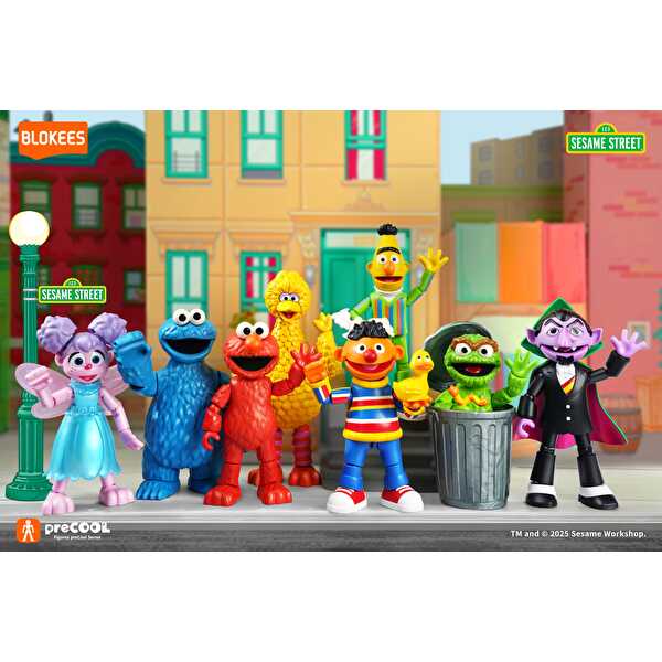 Blokees Sesame Street preCOOL S2 Figür Yapım Seti Ernie