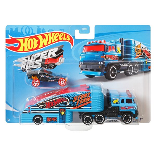Hot Wheels Taşıyıcı Tırlar Stuntin Semi GBF16