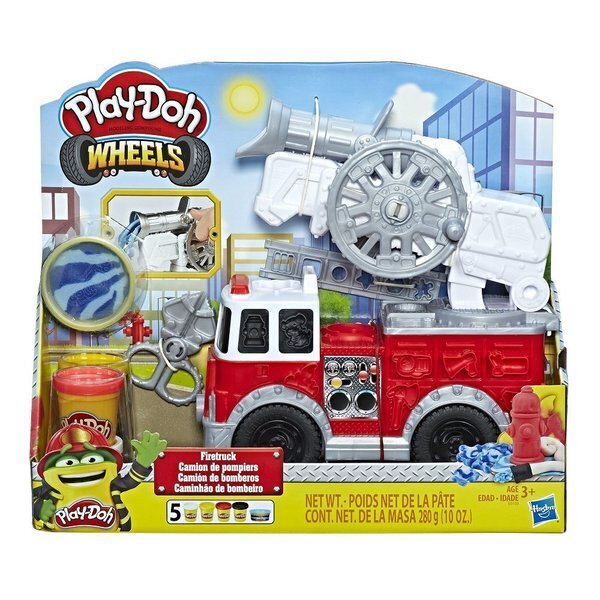 Play-Doh Çalışkan İtfaiye Aracı E6103