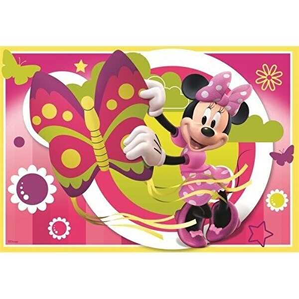 Ravensburger Puzzle 2x24 Parça Minnie ile Bir Gün