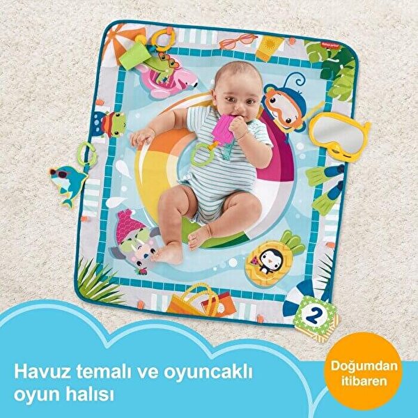 Fisher Price Havuz Keyfi Oyun Minderi GRR44